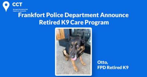 Frankfort Police Department Announce Retired K9 Care Program