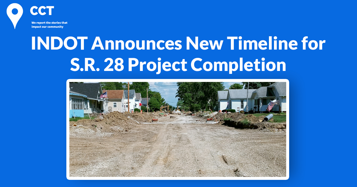 INDOT Announces New Timeline for S.R. 28 Project Completion