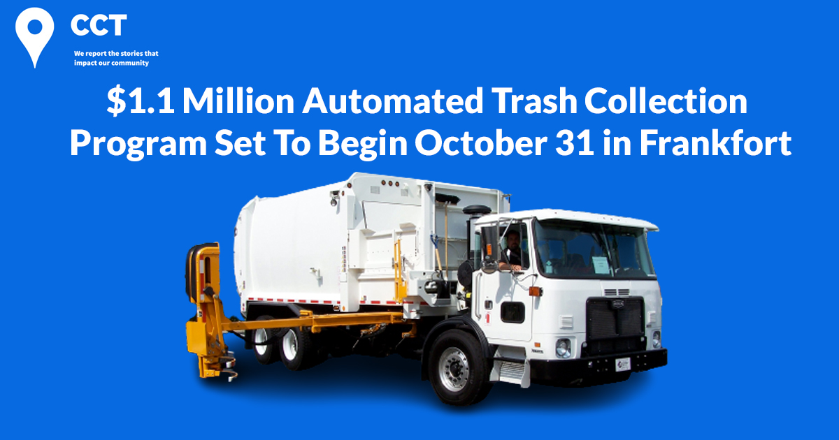 1.1 Million Automated Trash Collection Program Set To Begin October 31