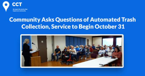 Community Asks Questions of Automated Trash Collection, Service to Begin October 31